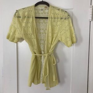 Anthropologie Knitted and Knotted Cardigan